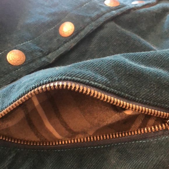 Kuhl Streamline Dark Teal Corduroy Mini Skirt - Picture 14 of 14